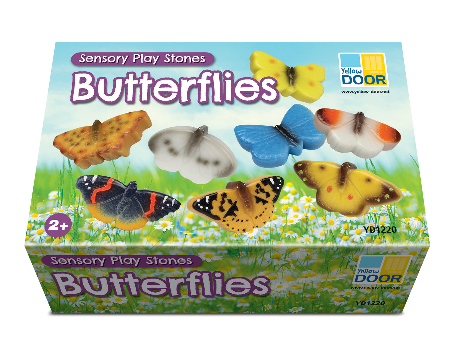 Sensory stones - butterflies NEW