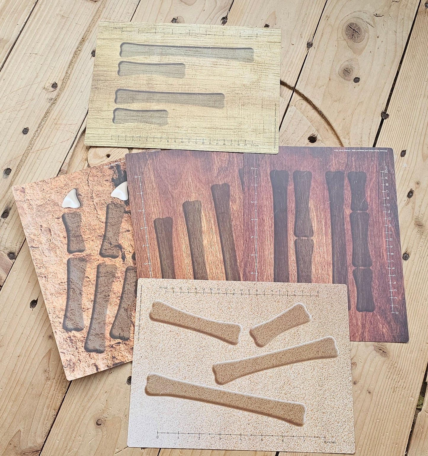 match and measure boards - lightly USED