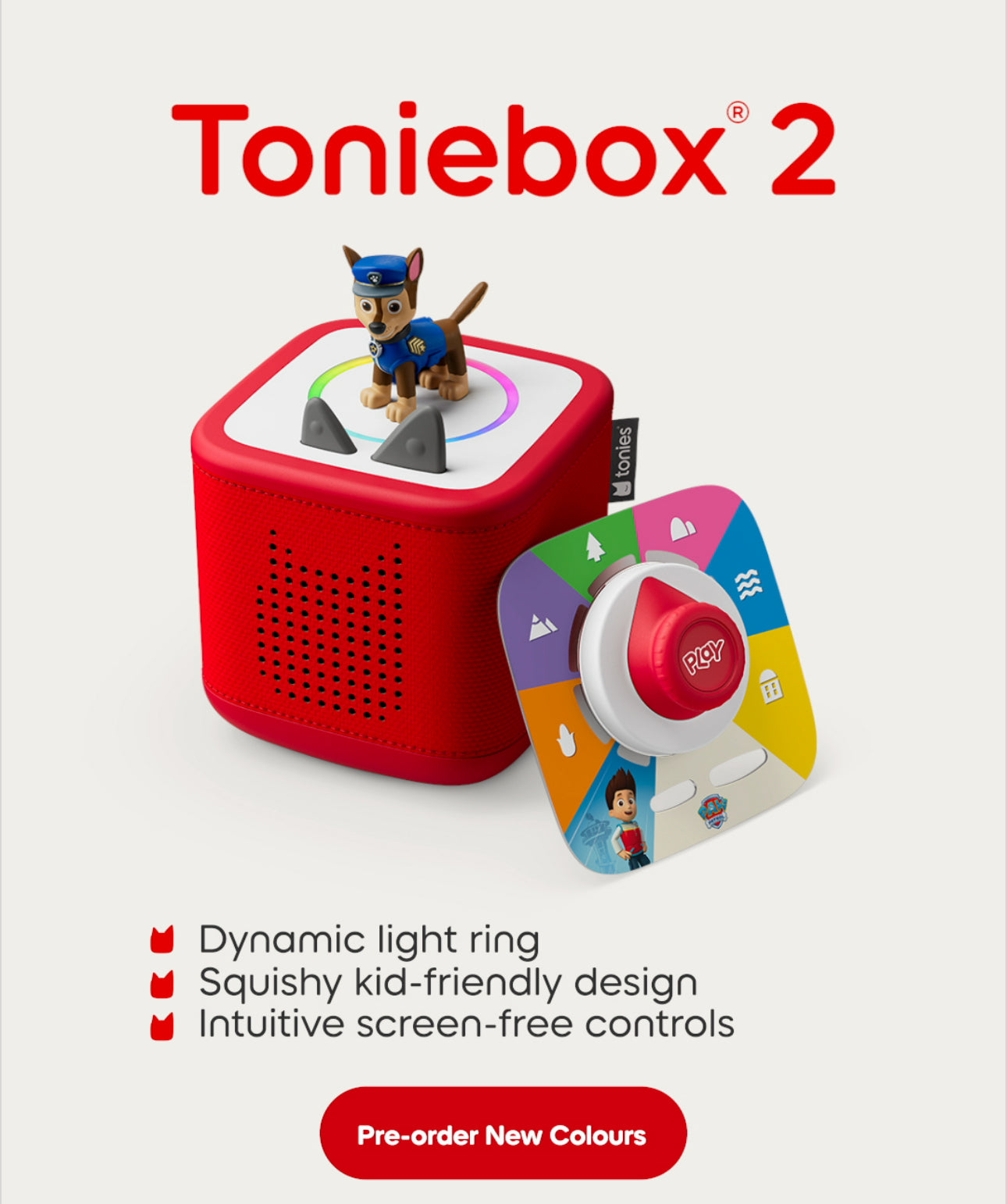 Tonies box 2 starter sets - include the free creative Tonie. NEW