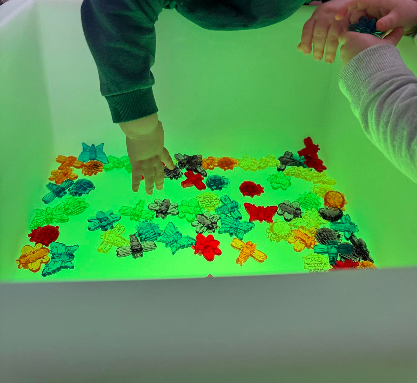 Tickit sensory mood colour changing water play cube - NEW for 2024 - pre order for first week in January