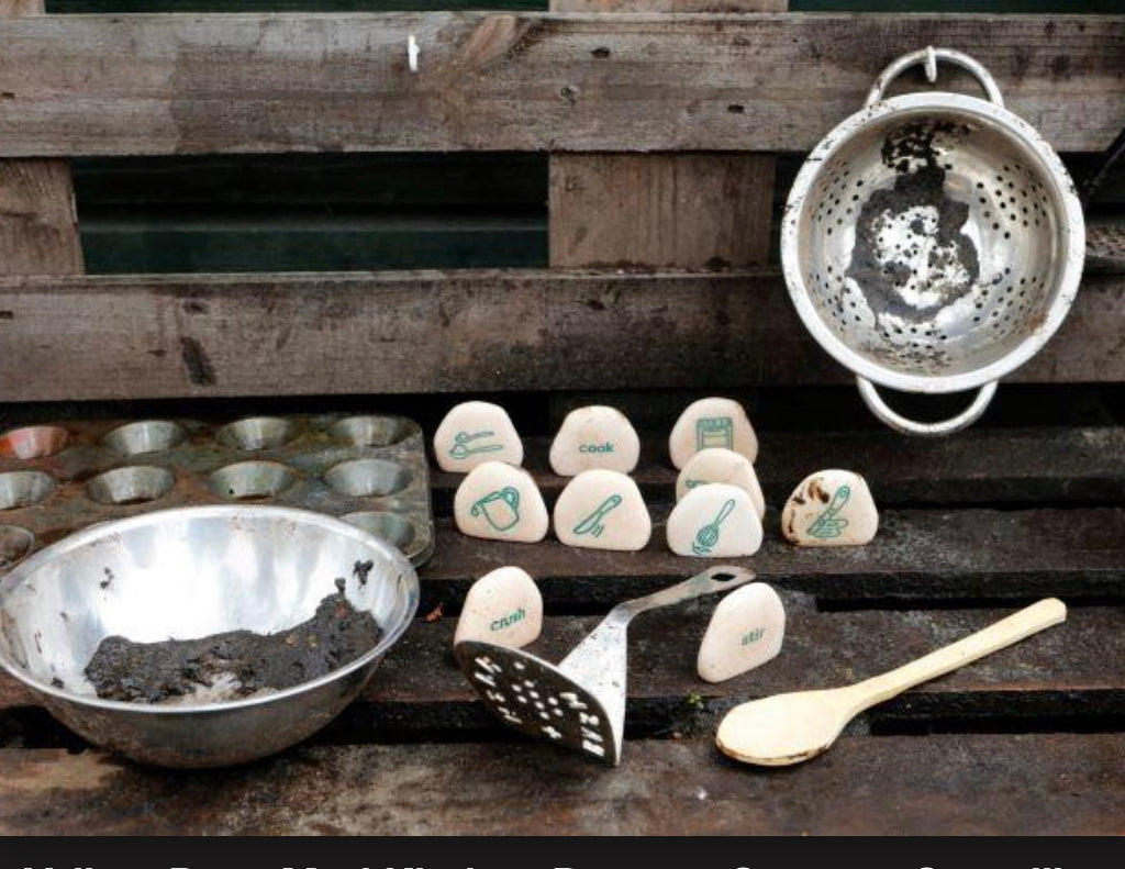 Mud kitchen process stones - Edutrayplay ltd