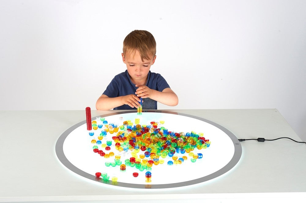 Translucent stackable counters - Edutrayplay ltd