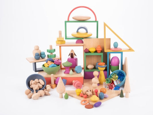 Wooden animal friends - Edutrayplay ltd