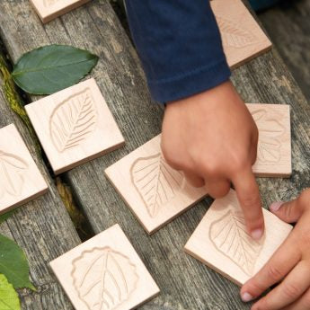 Sensory leaf tyles - Edutrayplay ltd