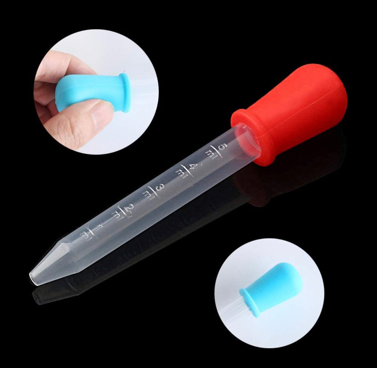 Squeeze water pippettes