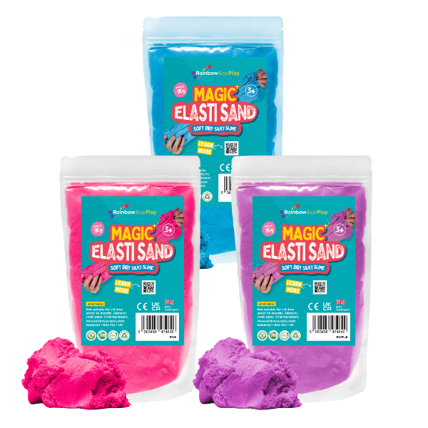 Magic Elasti Sand - NEW various colours 485g resealable bag