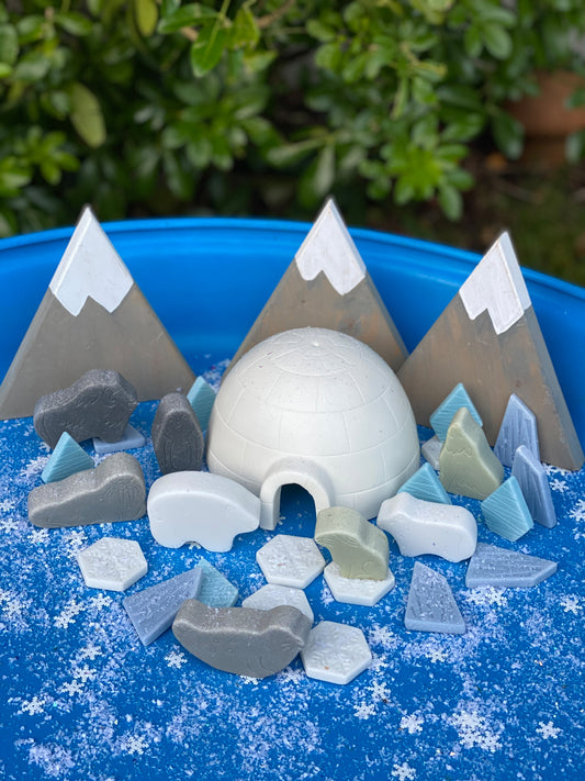 Small World sensory play kit - Polar winter - NEW