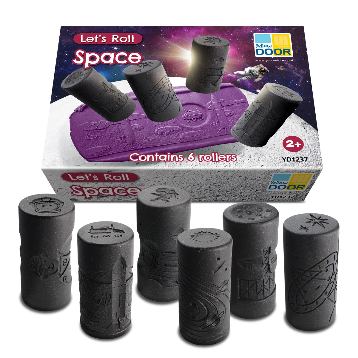 Let's roll space - playdough rollers - Coming February - NEW