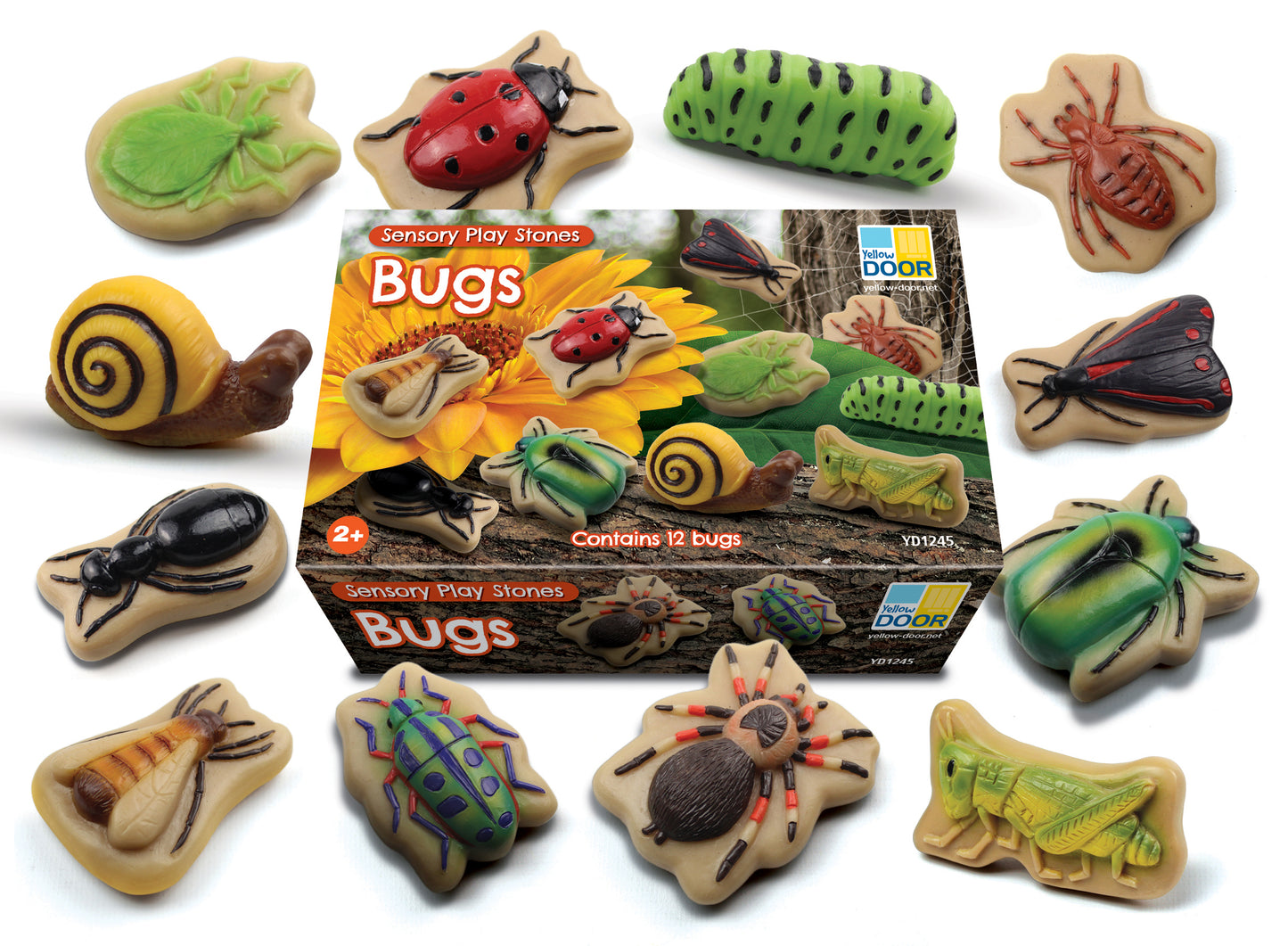 Bugs – Sensory Play Stones - NEW