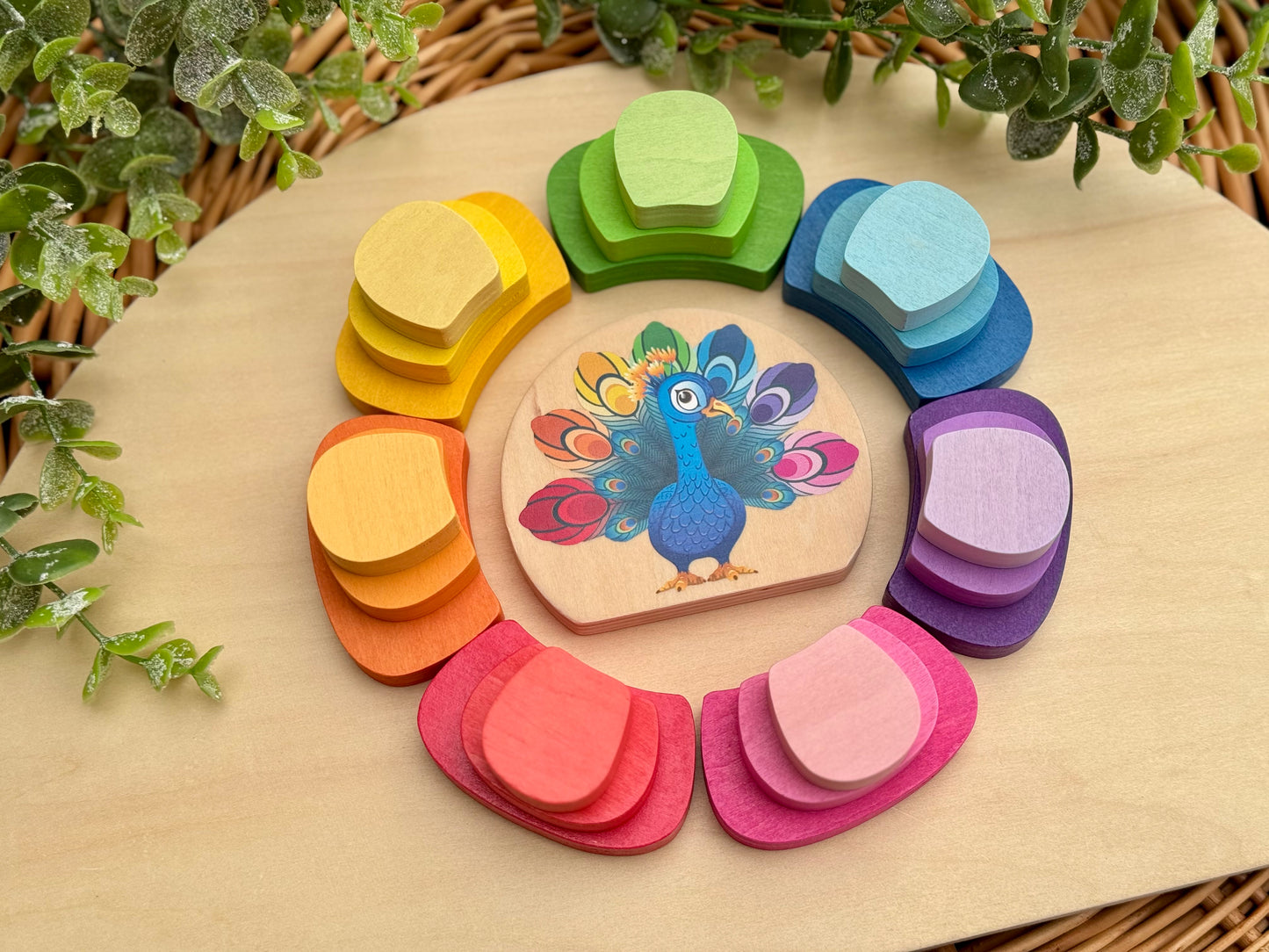 Pattern and play Peacock - NEW