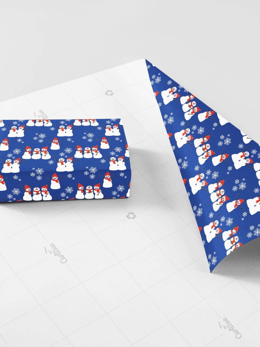 Festive Buddies Wrapping Paper - sustainable & eco-friendly