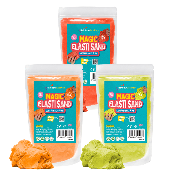 Magic Elasti Sand - NEW various colours 485g resealable bag