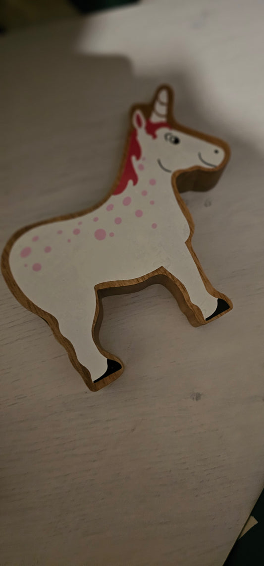 unicorn wooden toy - black friday deal