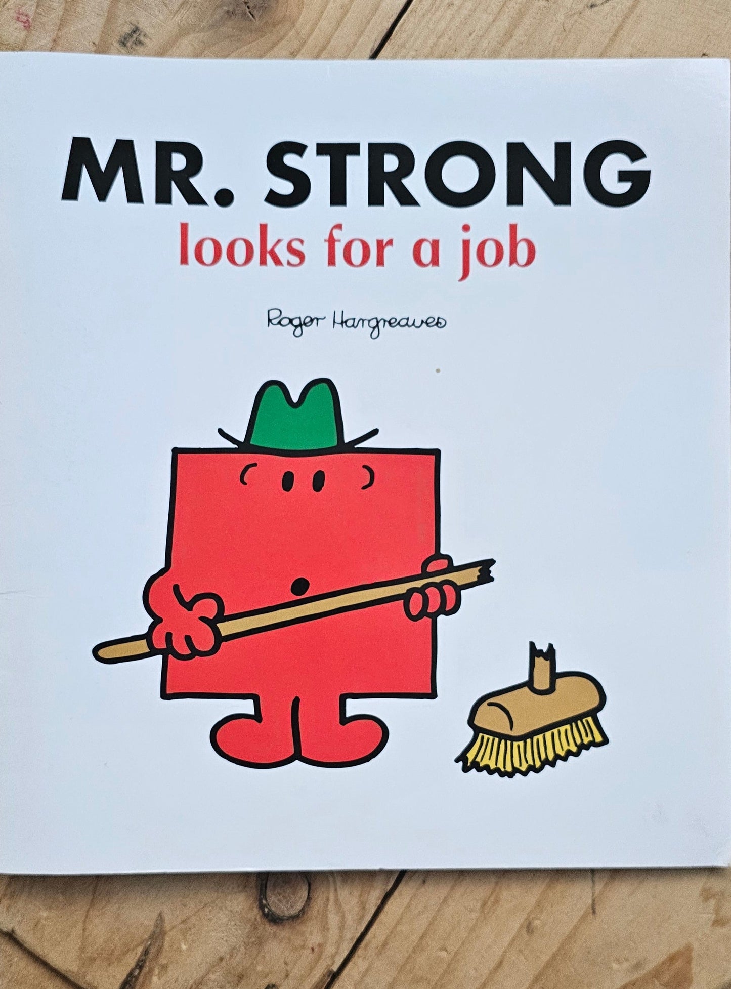 Mr Strong looks for a job- USED