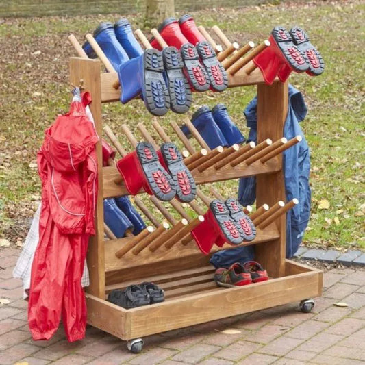 Outdoor moble welly storage - NEW