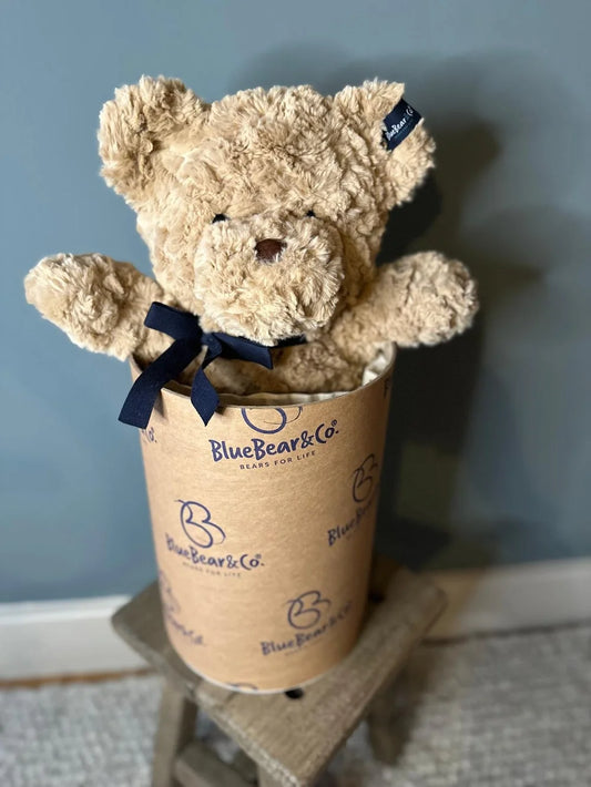 Blue bear company memory/comfort/sensory luxury bear