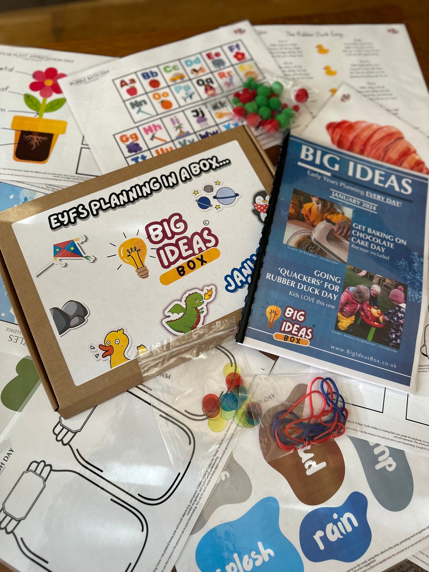 Link to our partner the Childminder resource hut and Big ideas box - NOT SOLD OUT