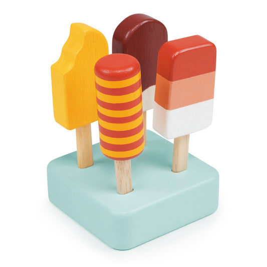 Wooden Toy Sunny Ice Lolly Stand For Kids