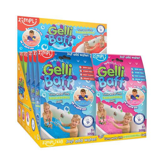 Zimpli Gelli Baff Mixed Colours - Sensory Bath Toy