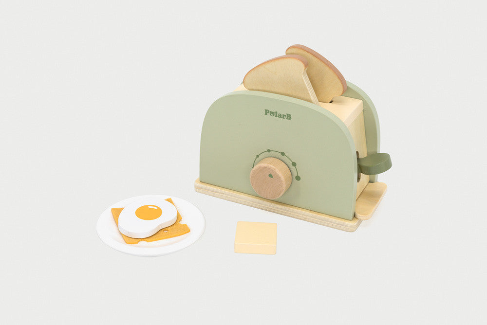 Wooden role play toaster