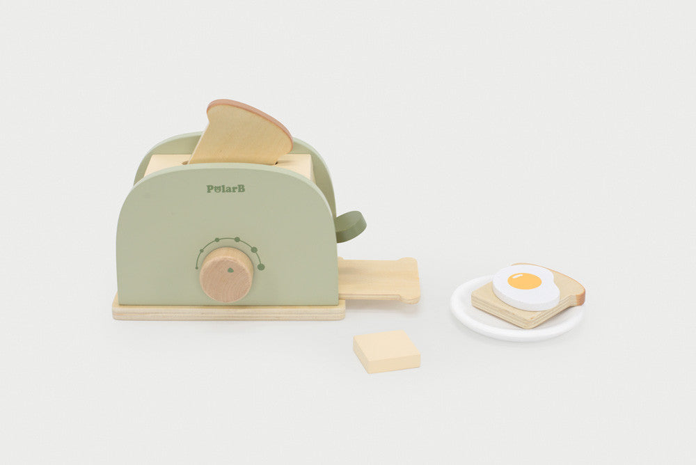 Wooden role play toaster