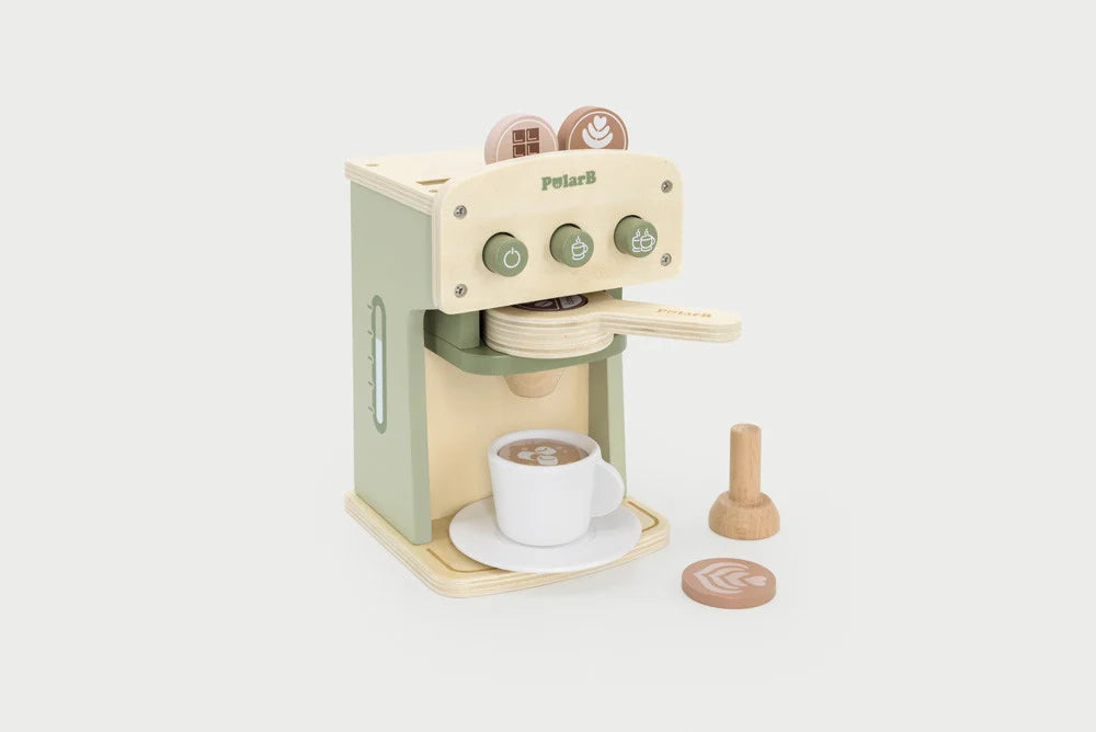 Role Play Coffee machine wooden