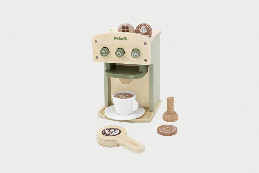 Role Play Coffee machine wooden