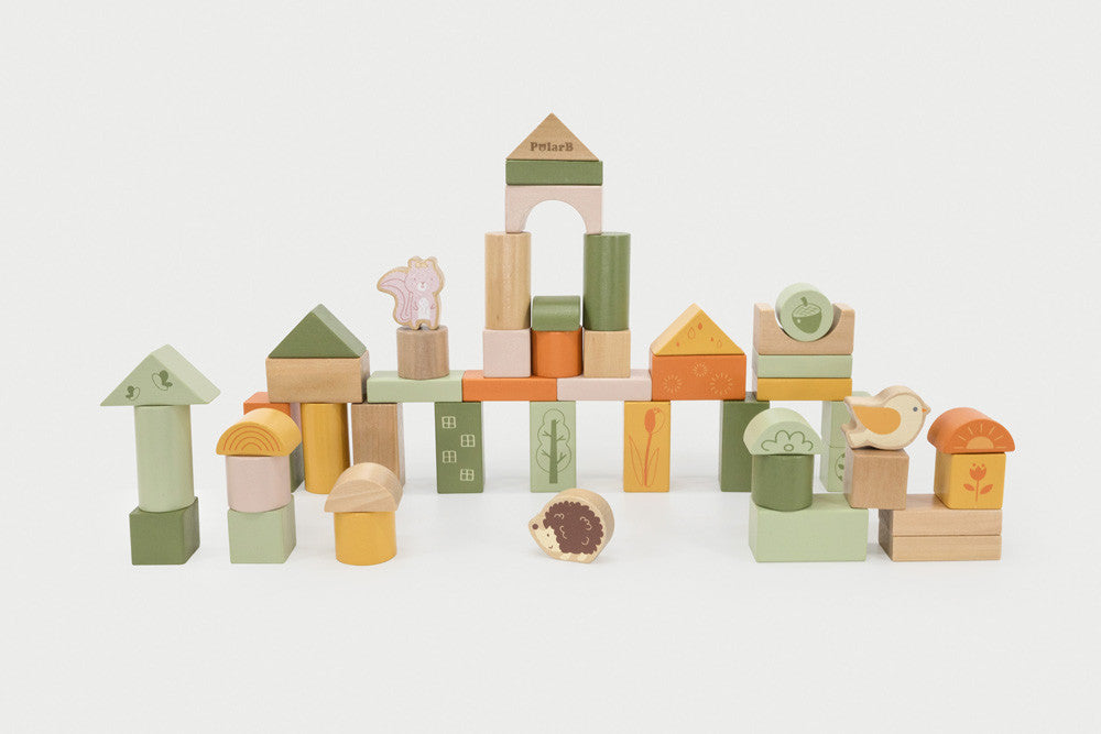 Wooden Forest themed blocks - NEW