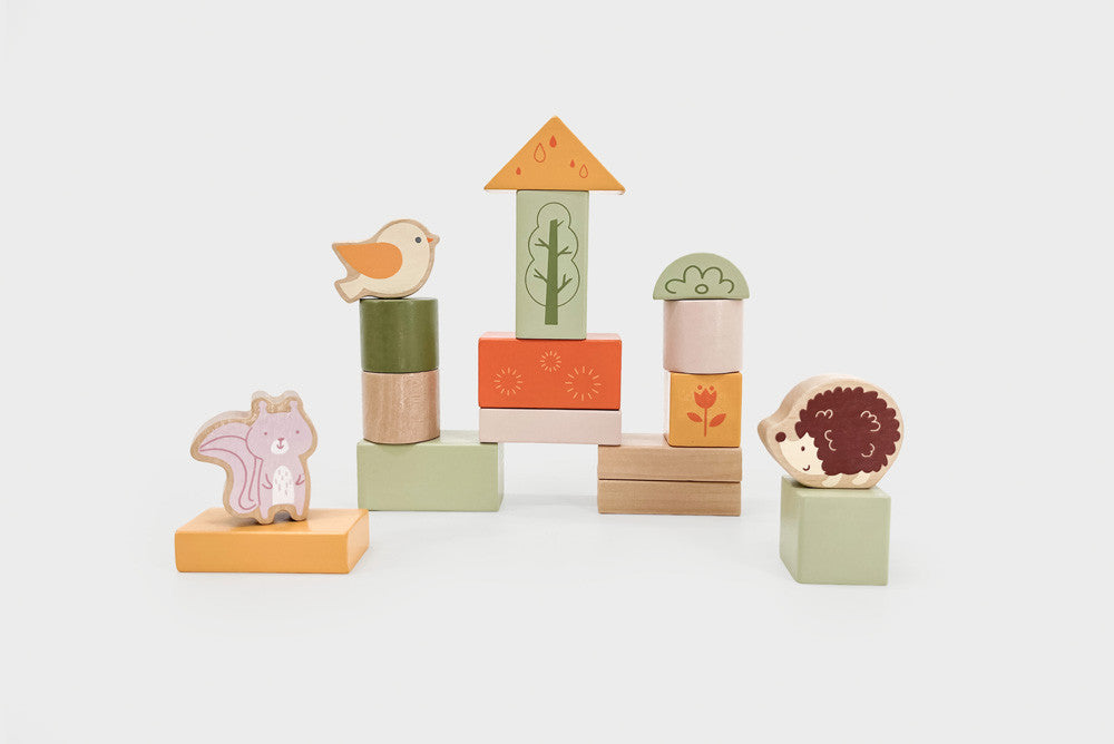 Wooden Forest themed blocks - NEW