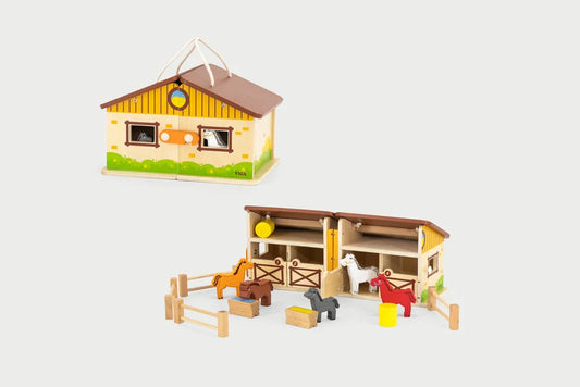 Foldable stable play set - NEW