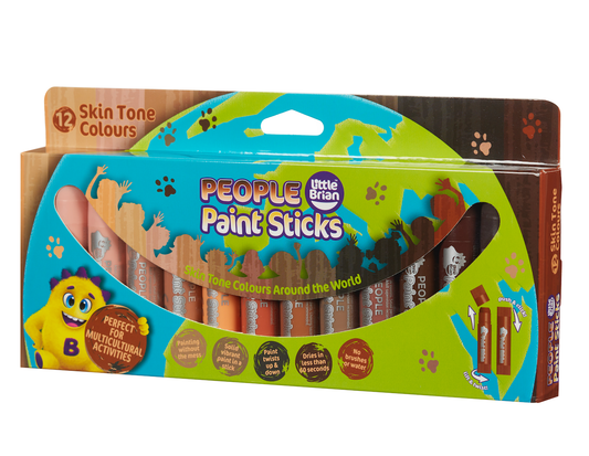 Little Brian People Paint Sticks