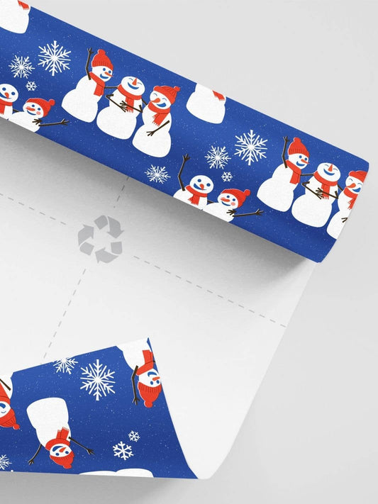 Festive Buddies Wrapping Paper - sustainable & eco-friendly