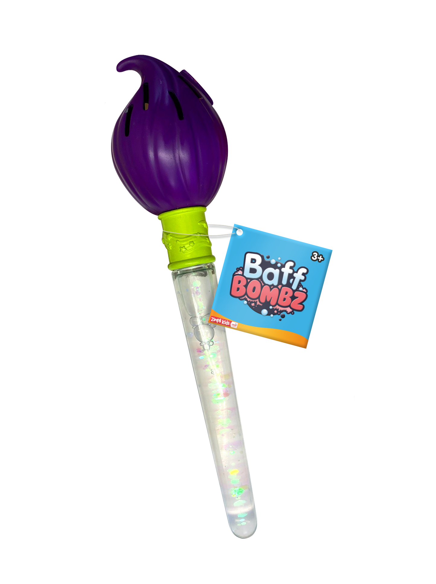 Zimpli Baff Bombz Magic Brush Bath Bomb Painting Bath Toy