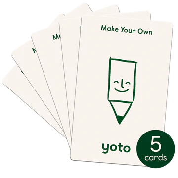 Make your own yoto cards (10 pack)