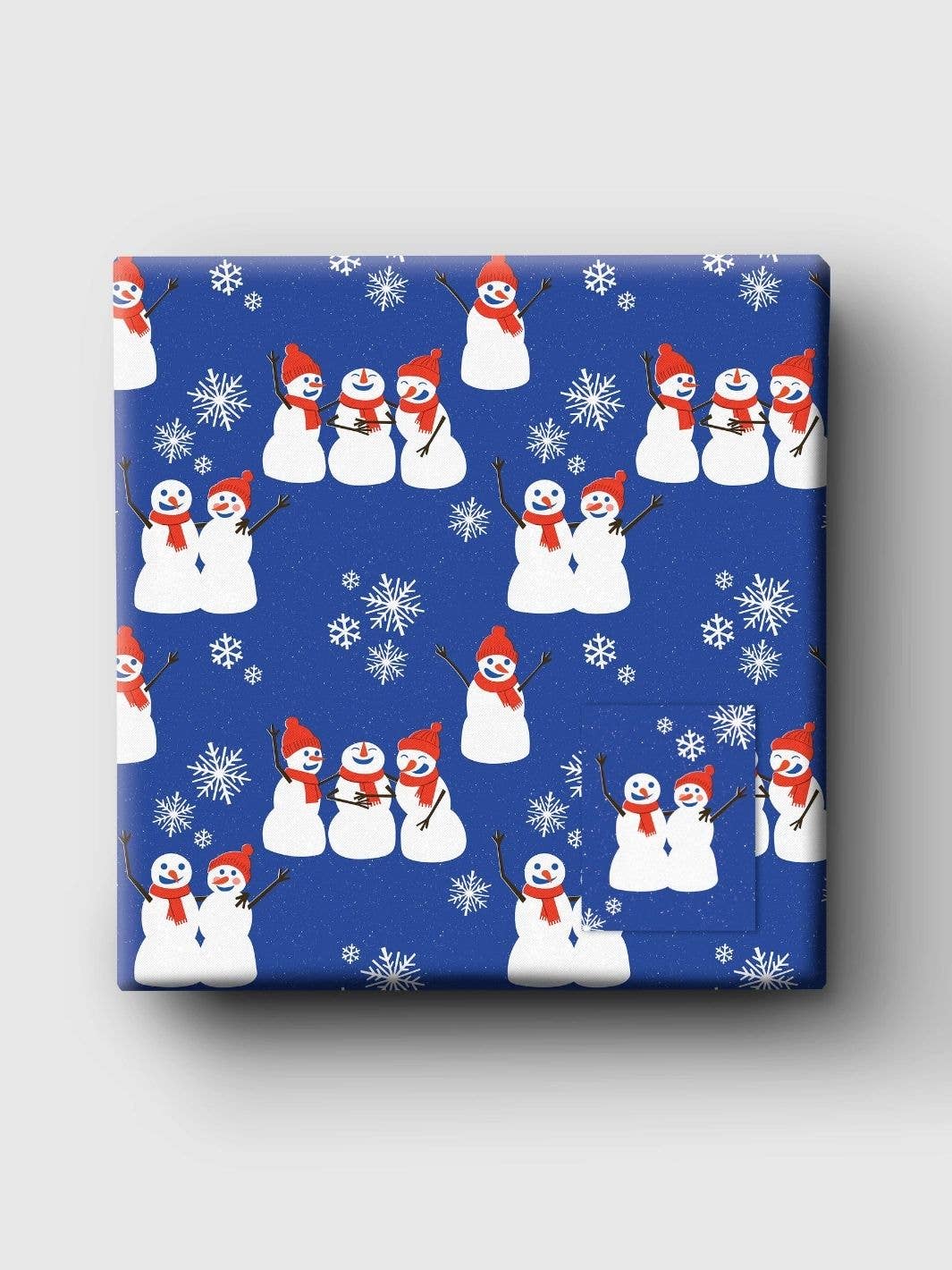 Festive Buddies Wrapping Paper - sustainable & eco-friendly