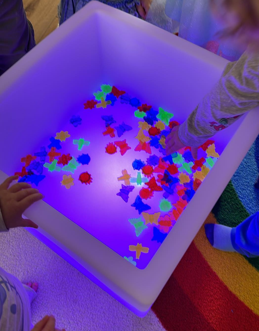 Tickit sensory mood colour changing play cube