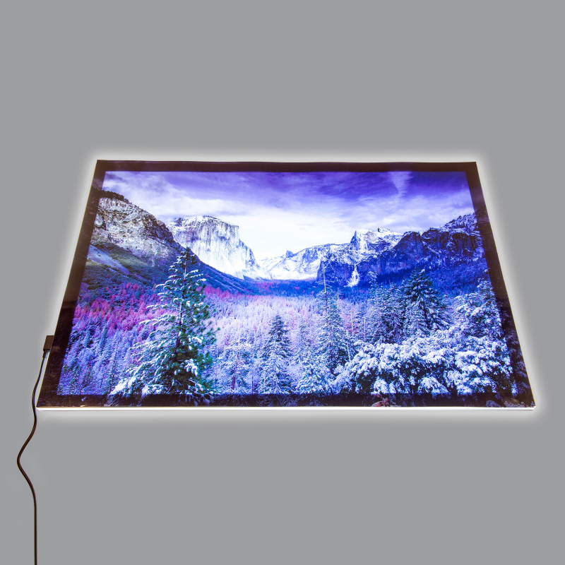 A2 Colour Changing Light Panel  with optional Table and extras - NEW