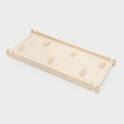 Triangle board and Arch wooden toddler climbing frames