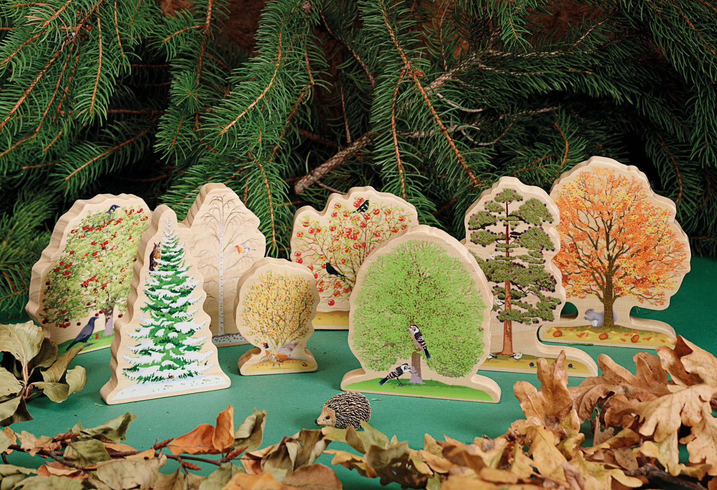 Four seasons wooden double sided trees - NEW - SALE