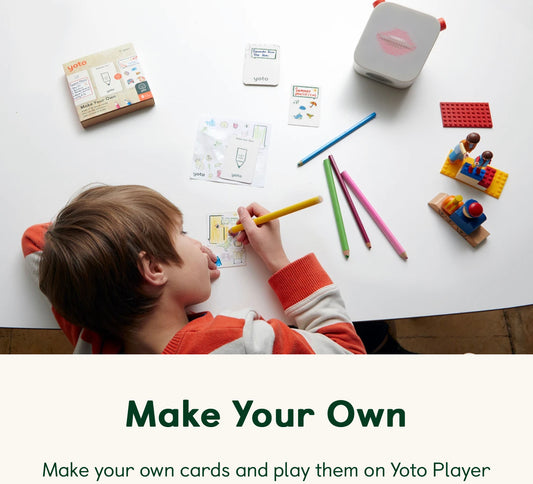 Make your own yoto cards (10 pack)