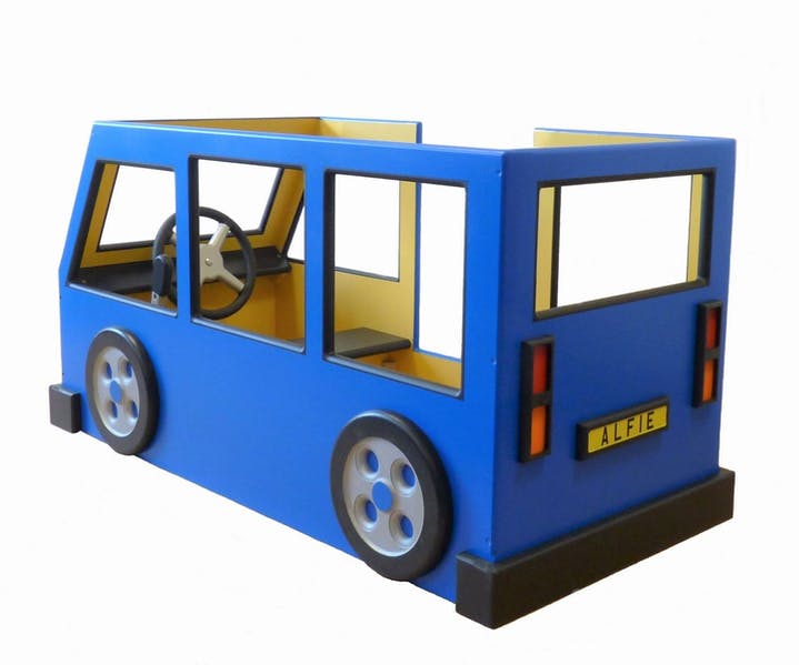 CHILDREN'S WOODEN PLAY TRUCK or BUS - KIT  or painted- NEW