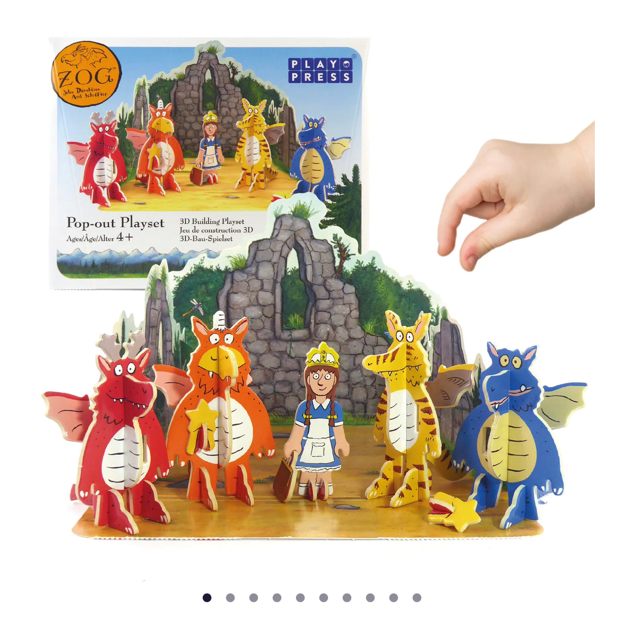 Zog press out play set