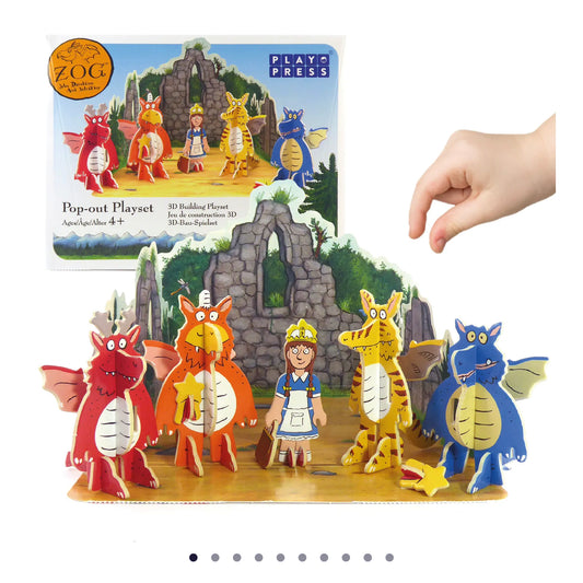 Zog press out play set