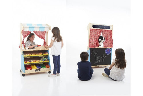 Play Shop & Theatre (2 in 1)