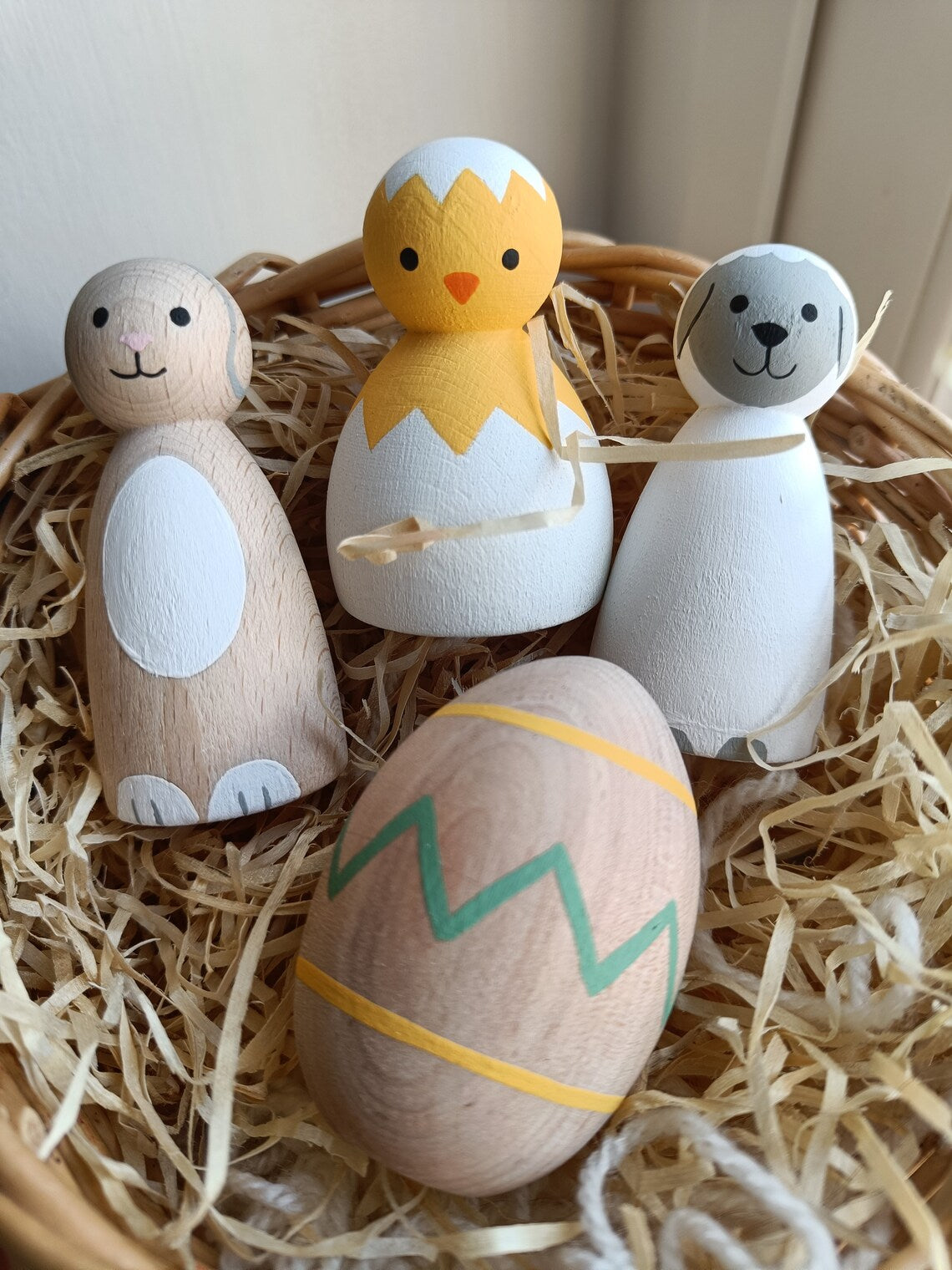 Easter peg doll bundle - set of four