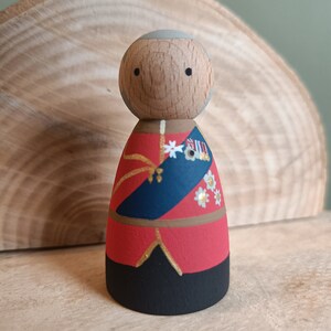 King's Coronation Peg Doll